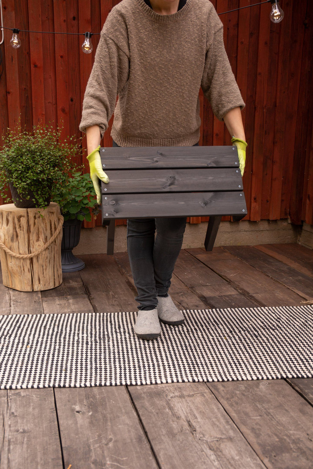 Bord furu oljad EcoFurn Granny