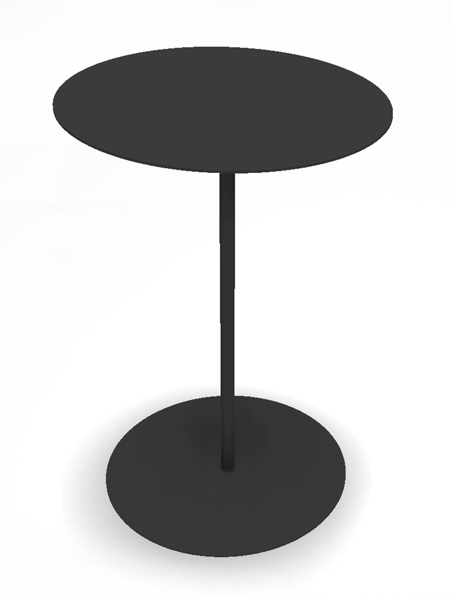 Sidobord Ø45x67 cm Hillerstorp Jet set