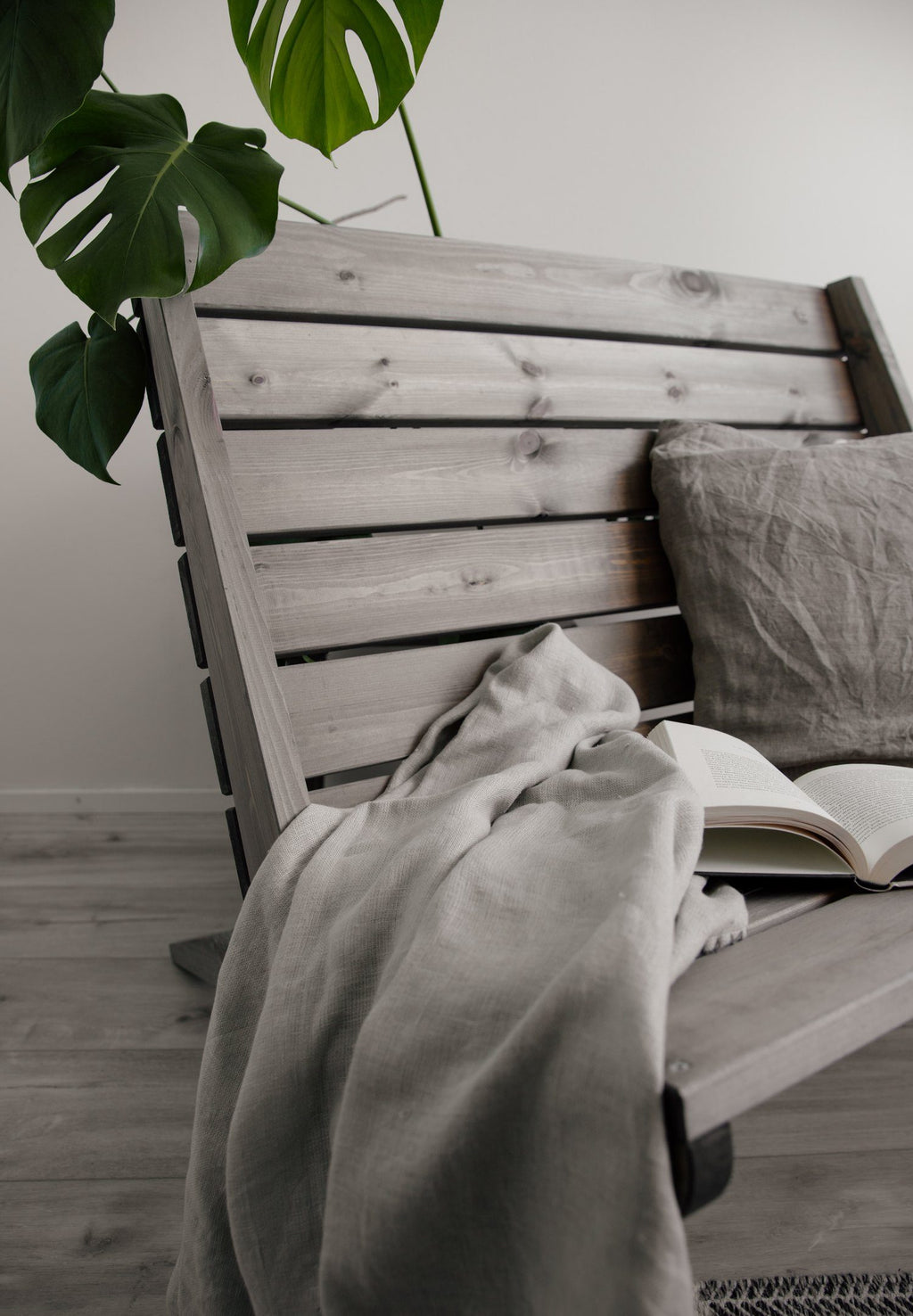 Stol furu oljad EcoFurn Double Granny