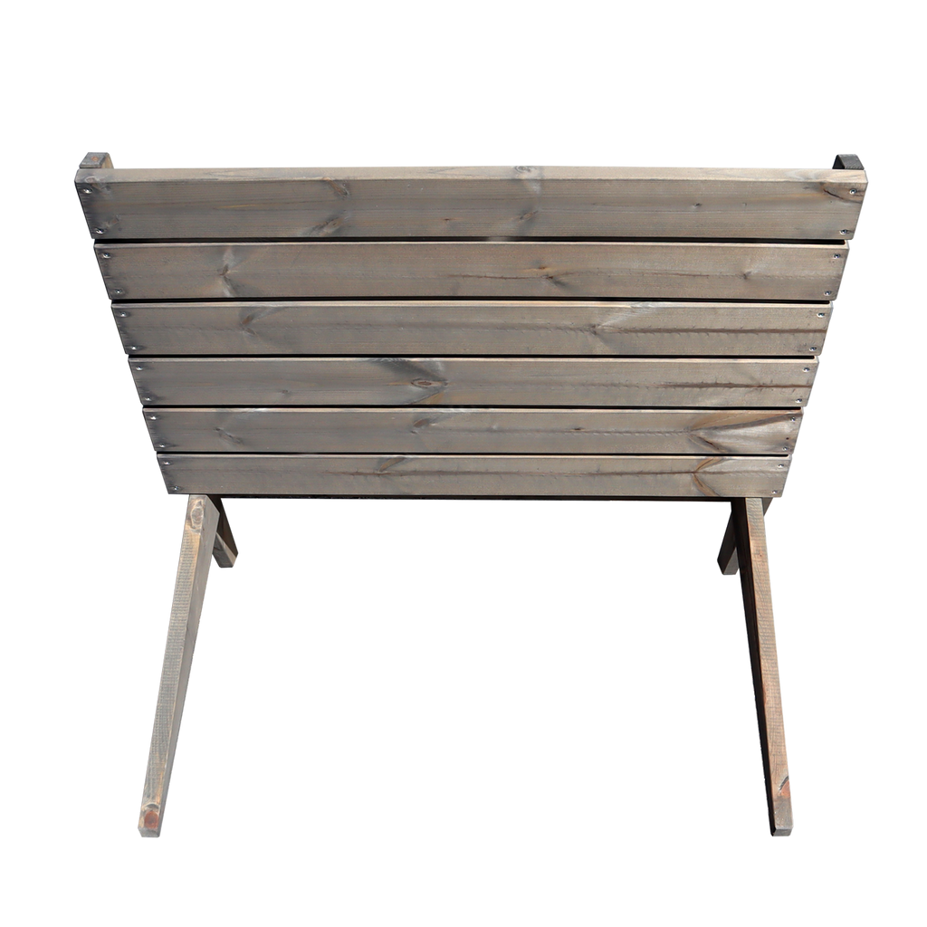 Stol furu oljad EcoFurn Double Granny
