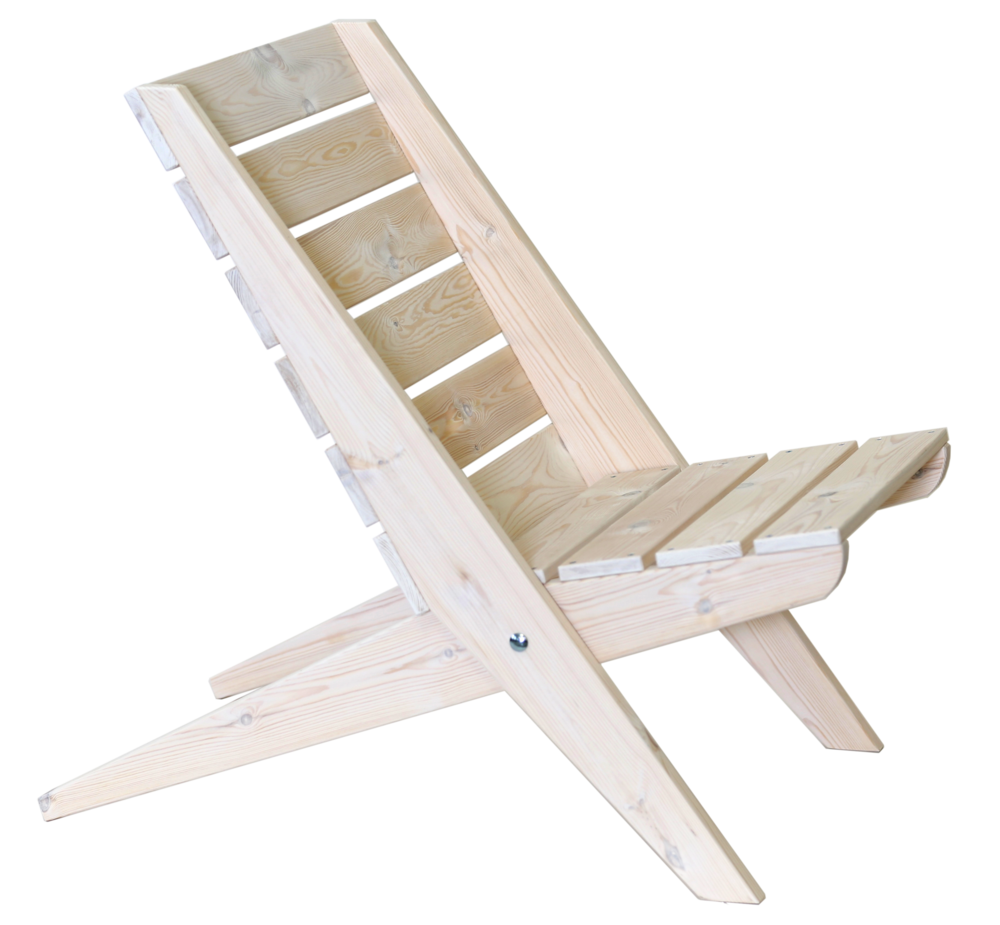 Stol furu oljad EcoFurn Granny