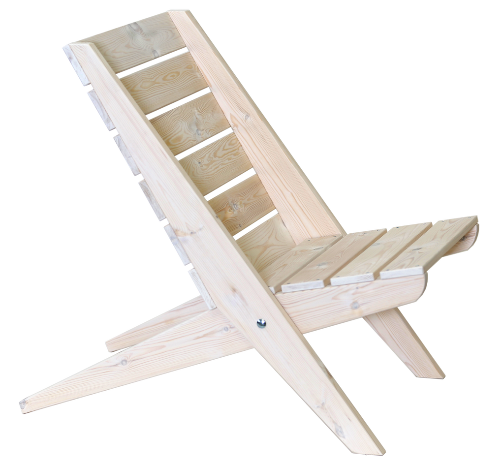 Stol furu oljad EcoFurn Double Granny