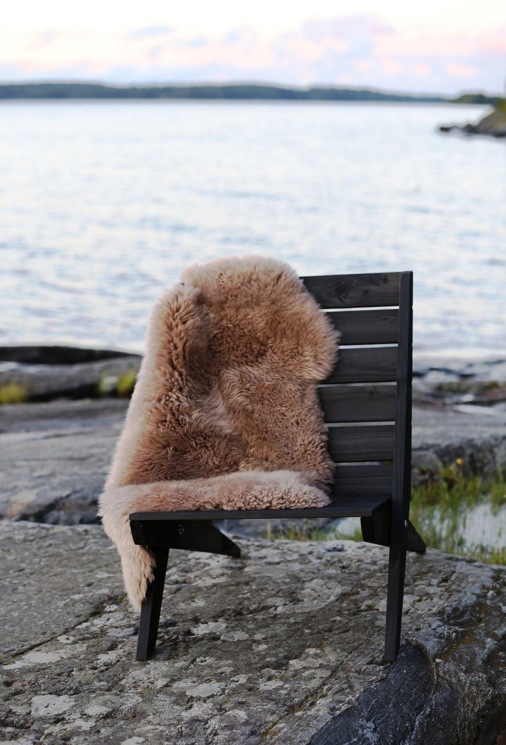 Stol furu oljad EcoFurn Granny