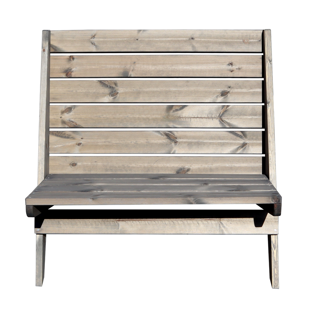 Stol furu oljad EcoFurn Double Granny
