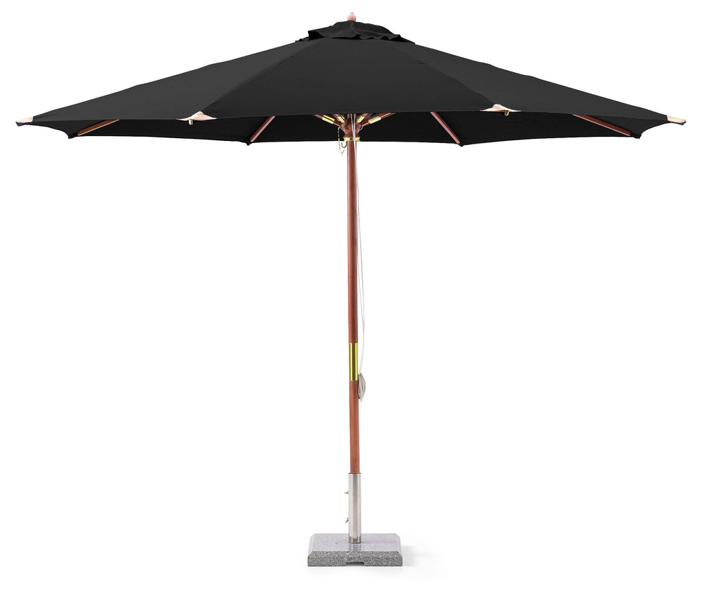 Trä 335 cm Hillerstorp Lyxparasoll