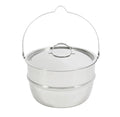 KASTRULL MED LOCK ROSTFRI 2,3L