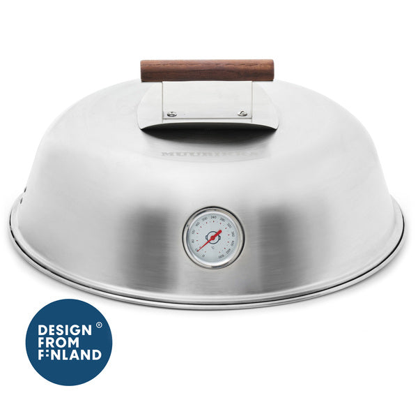 LOCK MED TERMOMETER Ø48